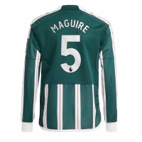 Manchester United Harry Maguire #5 Bortatröja 2023-24 Långa ärmar